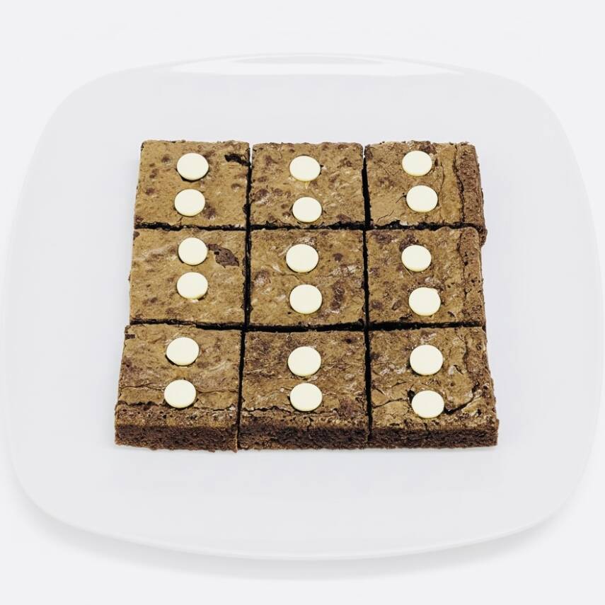 Brownie Sütlü 18 Dilim - 1