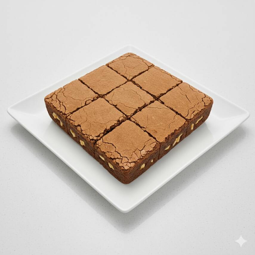 Brownie Cevizli 18 Adet - 1