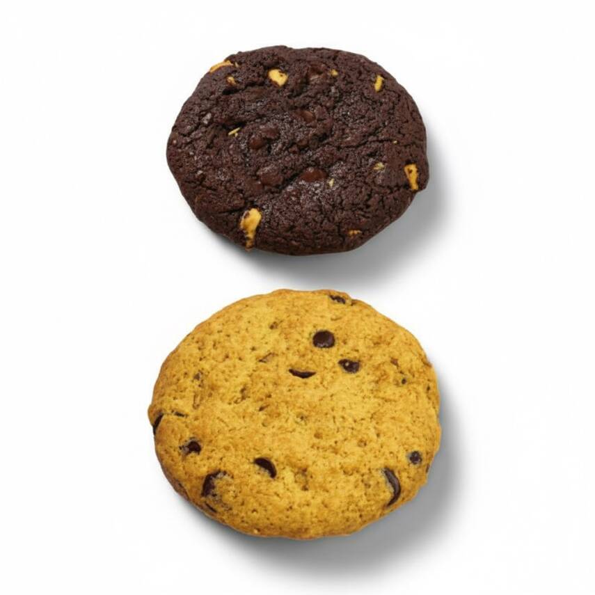Cookie Vanilla ve Çikolatalı 20 Adet - 1