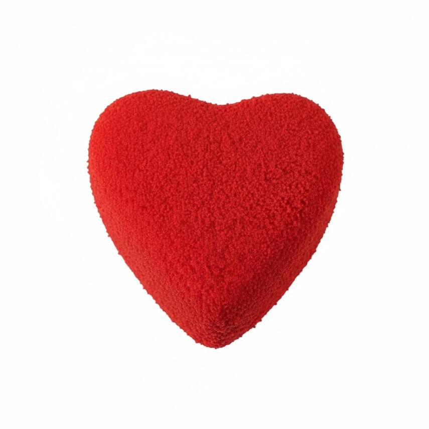Kırmızı Kalpli Pasta 6 Adet - 1