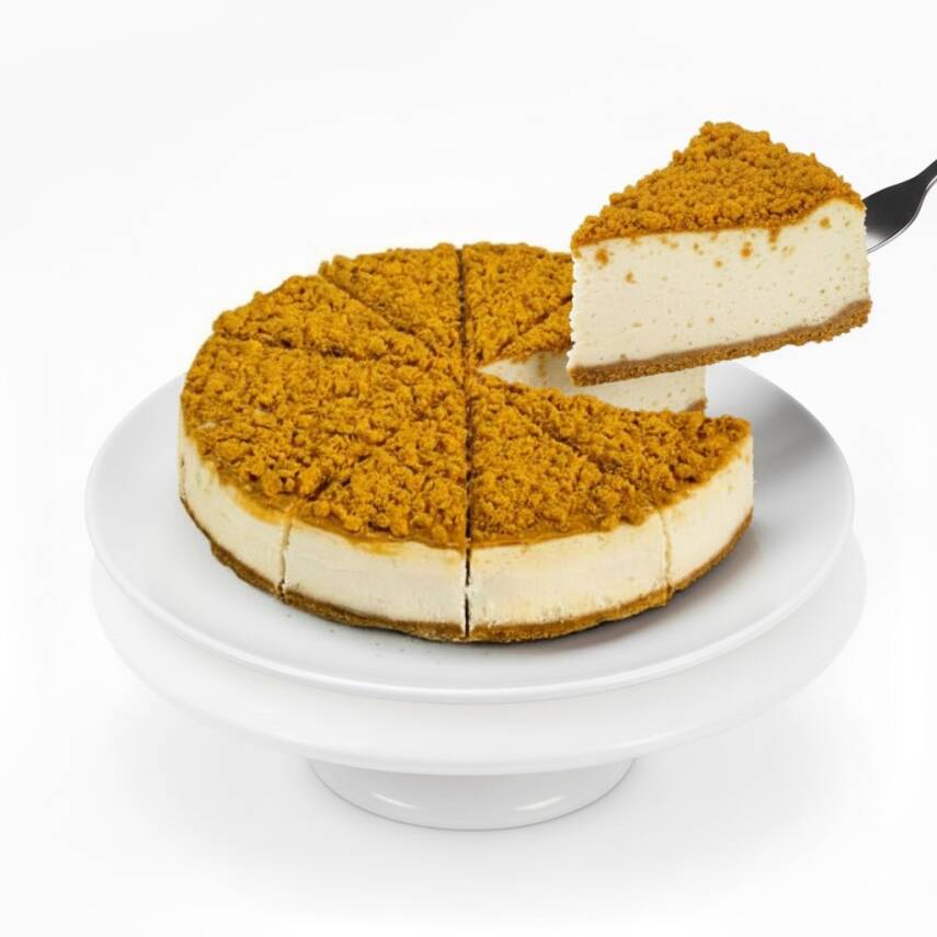 Lotuslu Cheesecake 10 Dilim - 1